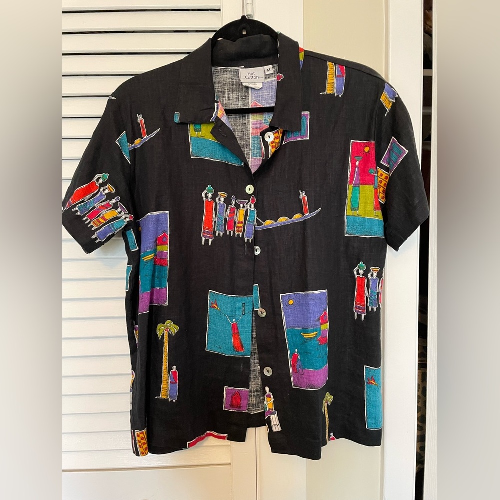 One of a kind women’s artistic blouse.